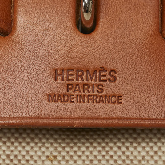 Hermes Canvas Herbag PM Backpack Canvas Backpack in Good condition - Picture 9 of 11